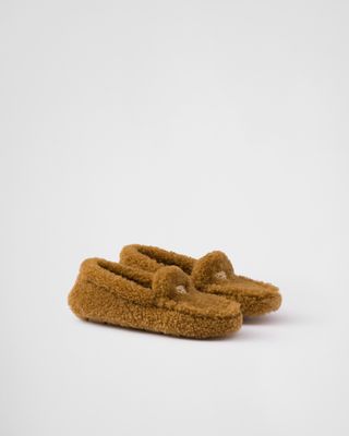 Shearling Driving Shoes