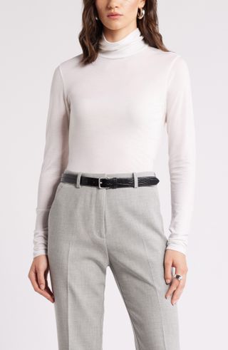 Nordstrom, Lyocell & Wool Turtleneck