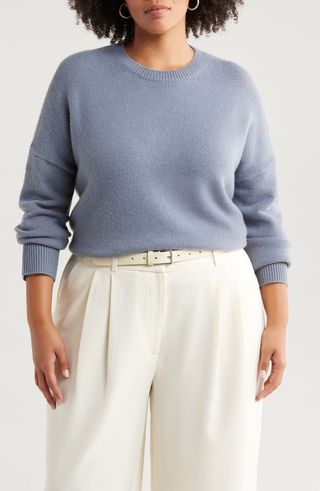 Wool & Cashmere Crewneck Sweater