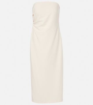 Strapless Midi Dress