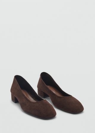 Suede Heeled Shoe - Women | Mango United Kingdom