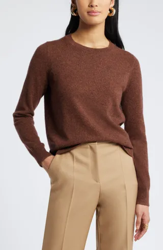 Nordstrom, Crewneck Cashmere Sweater