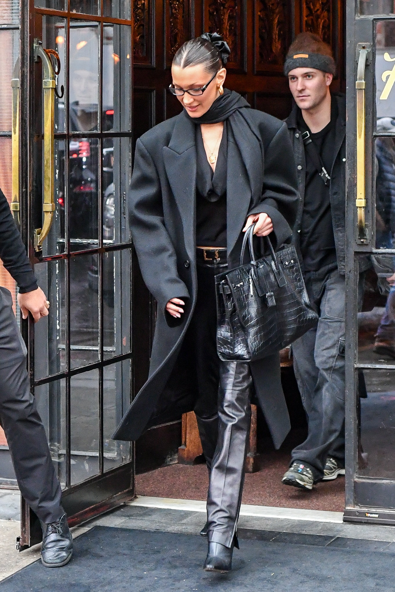 Bella Hadid in New York City.