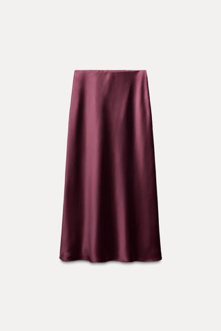 Satin Skirt