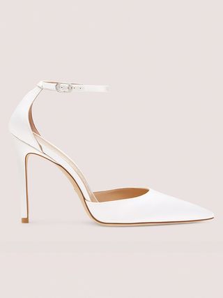 stuart weitzman, Stuart 100 Strap Pumps