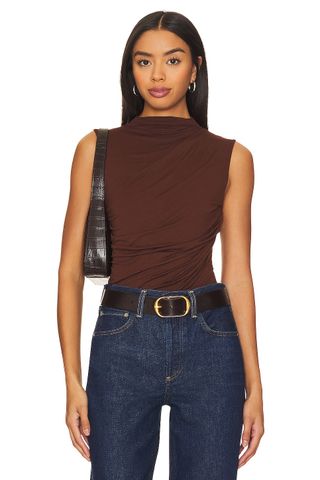 Sleeveless Twist Top