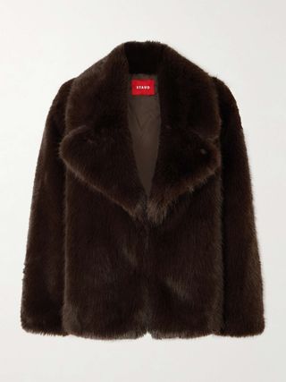 STAUD Soprano Faux Fur Jacket