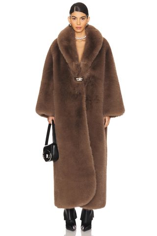 GIUSEPPE DI MORABITO Faux Fur Coat