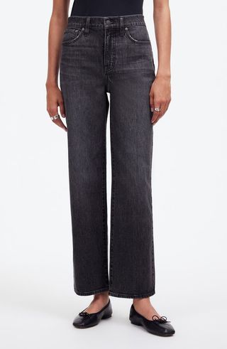 The Perfect Wide Leg Crop Jeans