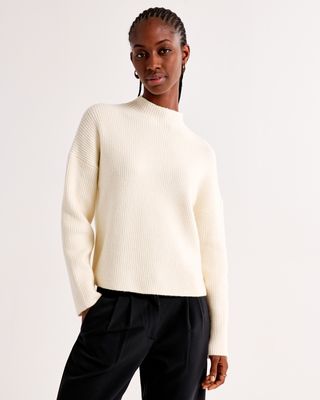 Easy Funnel Neck Sweater