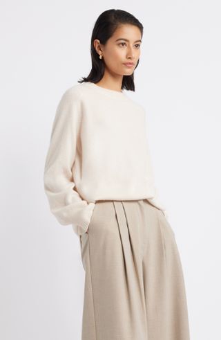 Relaxed Cashmere Crewneck Sweater