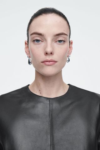 cos, CONVERTIBLE CHUNKY DROPLET EARRINGS