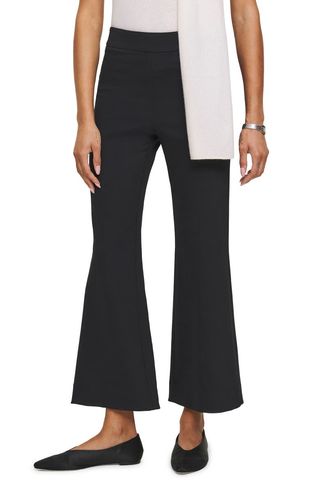 Tanya Knit Flare Ankle Pants