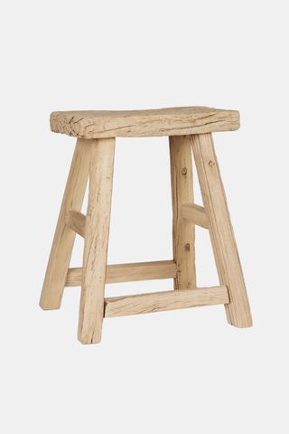 Elm Wood Stool