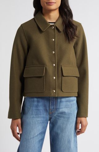 Crop Utility Jacket