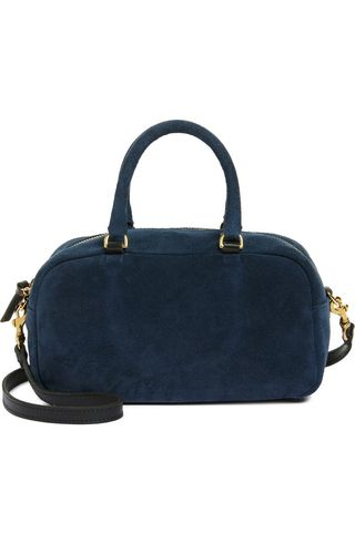 Petite Claudine Suede Crossbody Bag