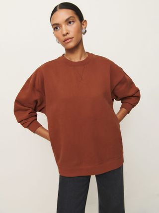 Drew Vintage Oversized Crewneck Sweatshirt