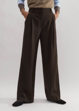 Flannel Pinstripe Trouser