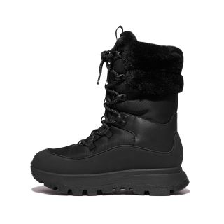 Women's Neo-D-Hyker Polyester-Leather-Rubber-Tpu Boots | Fitflop Uk