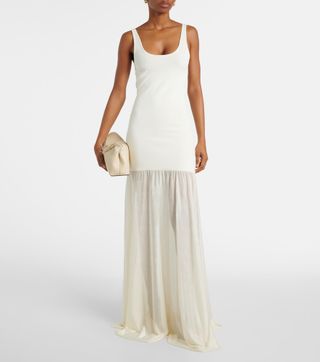 Evening Jersey Maxi Dress