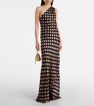 Ava One-Shoulder Maxi Dress