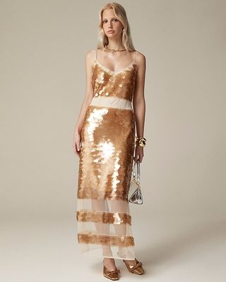 Collection Sequin Panel Dress