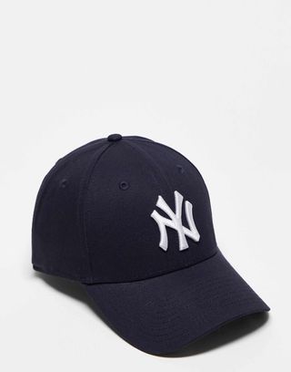 New Era Ny Yankees 9forty Cap in Dark Navy