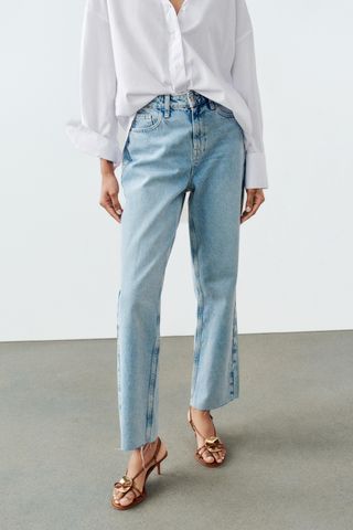 High Rise Z1975 Straight Leg Jeans