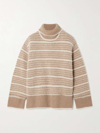 TOTEME Scandi Wool-Blend Turtleneck Sweater