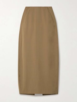 Lauson Twill Maxi Skirt