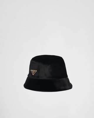 Velvet Bucket Hat