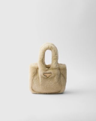 Shearling Mini Handbag