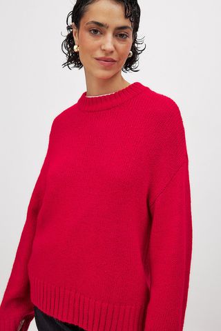 NA-KD, Round Neck Knitted Sweater