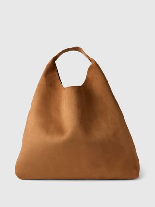 Gap, Vegan Suede Slouchy Tote Bag