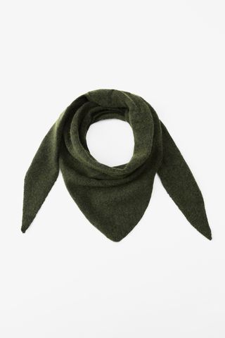 Knit Bandana With Wool