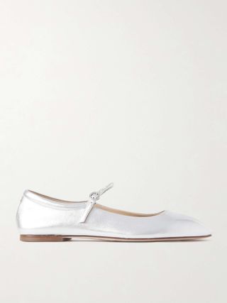 Uma Leather Mary Jane Flats