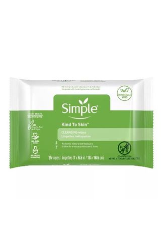 Simple , Kind to Skin Facial Wipes