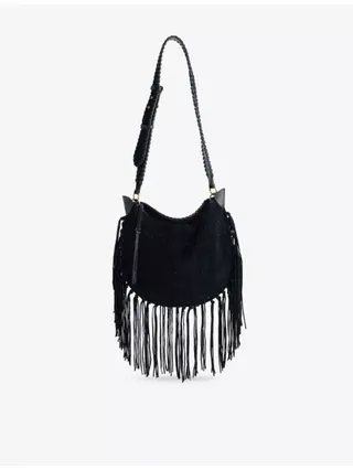 Oskan Hobo Suede Crossbody Bag