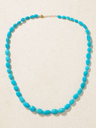 Gold Turquoise Necklace