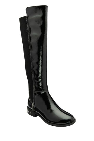 Lotus Black Leg Boots