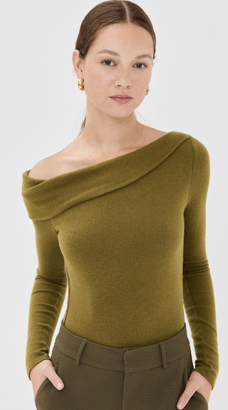 Reformation Elio Knit Top