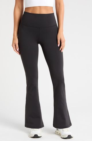 Flex High Waist Flare Leg Pants