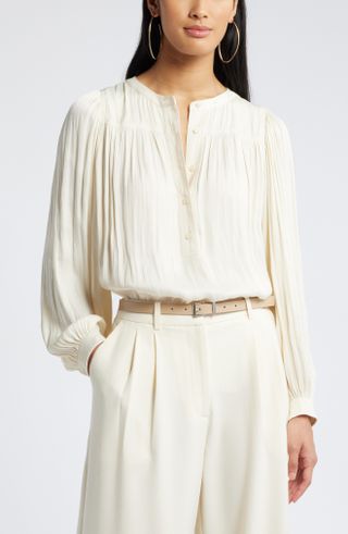 Nordstrom, Gathered Popover Top