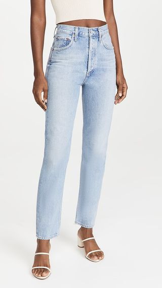 Agolde 90s Pinch Waist High Rise Straight Jeans