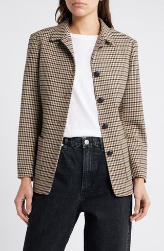 Drew Houndstooth Blazer