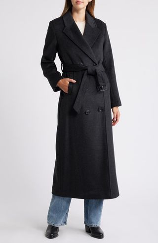 Double Breasted Twill Coat