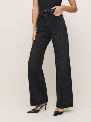 Cary High Rise Slouchy Wide Leg Jeans