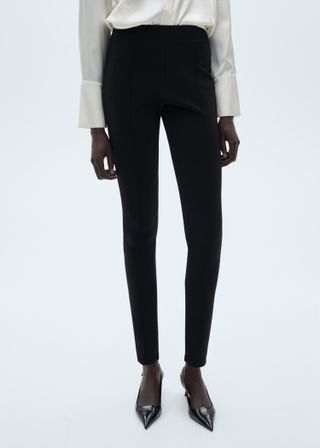 Leggings With Seam Detail - Women | Mango United Kingdom