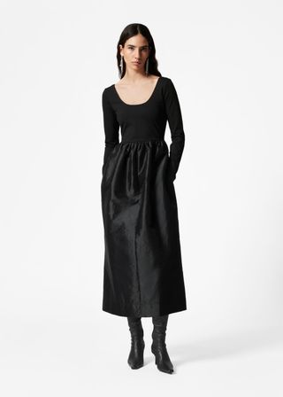 A-Line Midi Dress