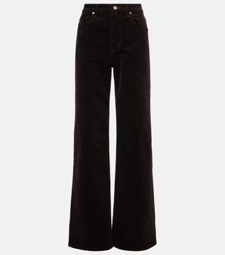 Annina Corduroy Wide-Leg Pants